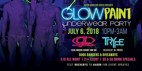 Glow Paint Underwear Party primary image
