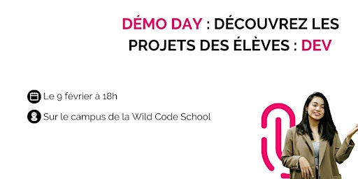 Demo Day - Dev - Wild Code School Paris #session sept 2022