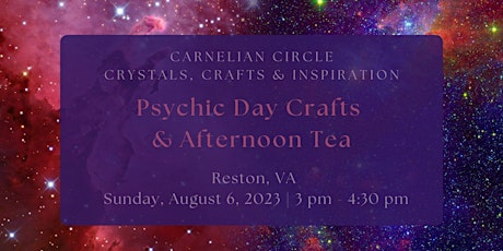 Psychic Day Crystal Workshop and Afternoon Tea