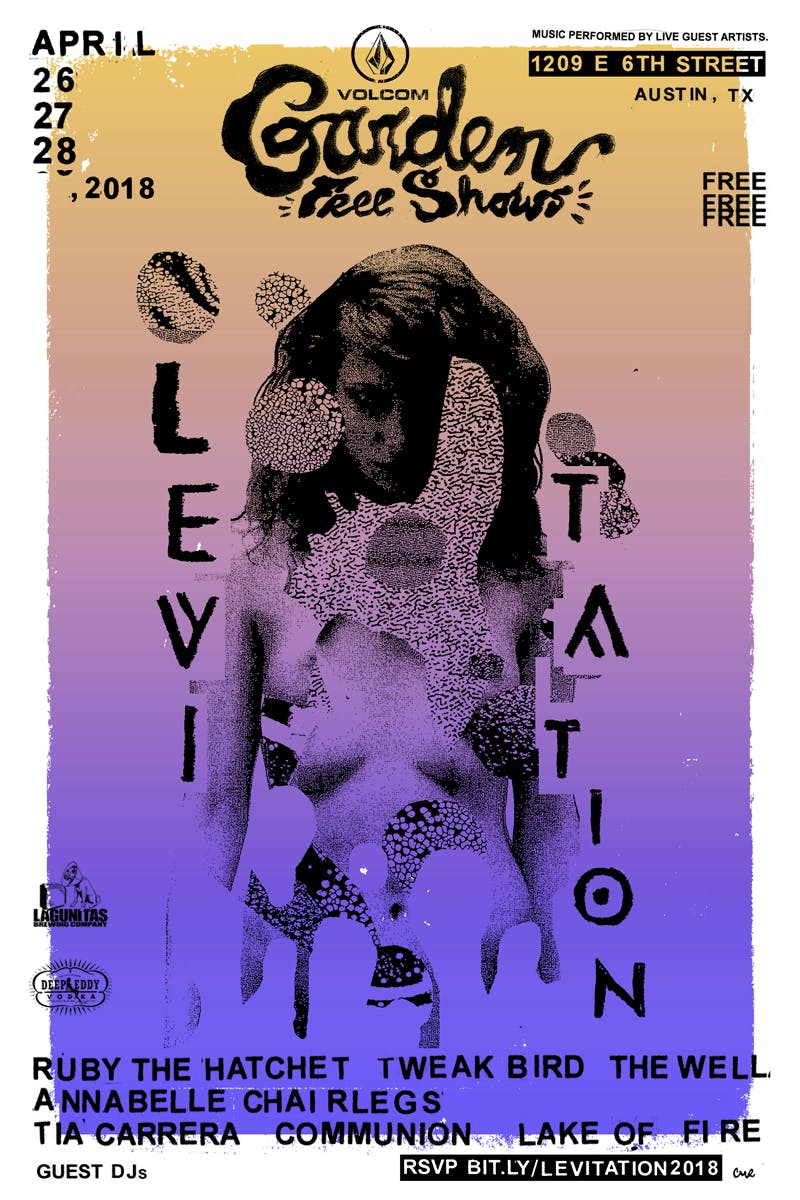 FREE SHOWS at VOLCOM GARDEN