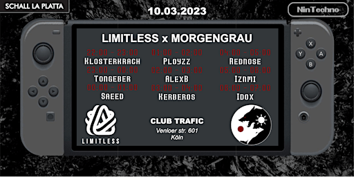 Morgengrau X Limitlessrave Club Trafic