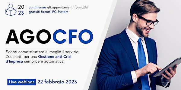 Corso Online AGOCFO | per la gestione anti crisi d'impresa!