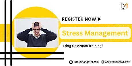 Stress Management 1 Day Training in Burlington