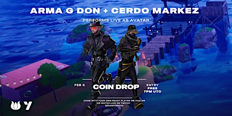 Yabal Coindrop Party w/ Arma G Don Cerdo Markez primary image