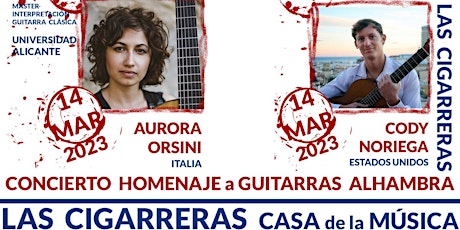 Alicante Guitarra Clásica. RECITAL DE GUITARRA CLÁSICA (ESCENA D ´ ACI)