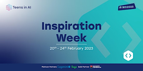 Imagen principal de Teens in AI IWD2023 Inspiration Week