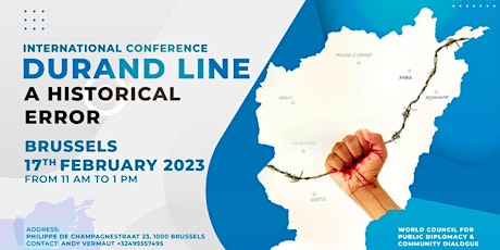 International Conference Durand Line A Historical Error