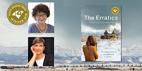 The 2018 Finch Memoir Prize Winner - The Erratics Book Launch primary image