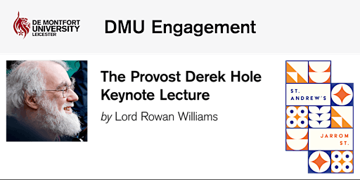 Provost Derek Hole Keynote Lecture