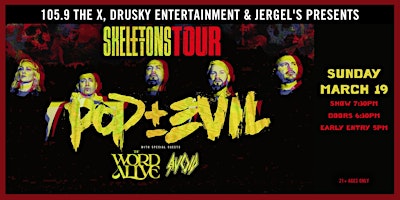 Pop Evil – Skeletons Tour