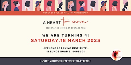 Women of Courage Asia 4th Anniversary!!