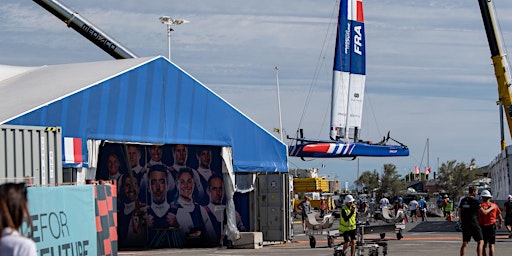 Image principale de France SailGP | Saint-Tropez - Visite de la base technique des équipes
