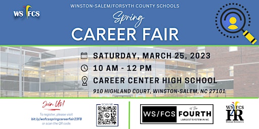 Winston-Salem/Forsyth County Schools District-Wide Career Spring Fair
