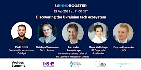 Innobooster - 2nd Session - Discovering the Ukrainian tech ecosystem