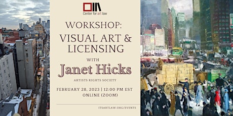 Workshop: Visual Art & Licensing