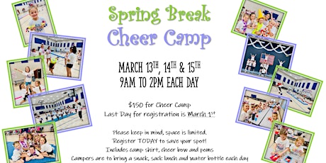 Fierce Spirit Cheer Spring Break Camp primary image