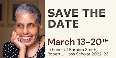 BC President Welcomes 2022-2023 Hess Scholar-in-Residence Barbara Smith
