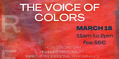 THE VOICE OF COLORS