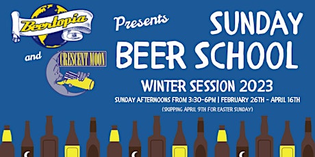 Beertopia's Beer School - Winter Session 2023
