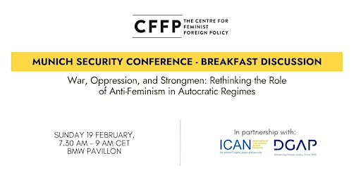 CFFP's Munich Security Conference Breakfast Discussion