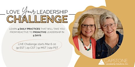 Love Your Leadership Challenge primary image