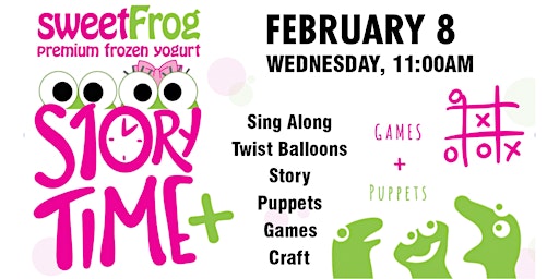 Story Time Plus at sweetFrog Salisbury primary image