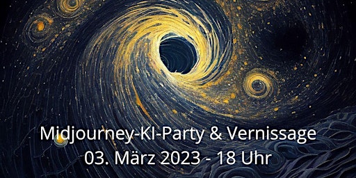 Midjourney-KI-Party & Vernissage
