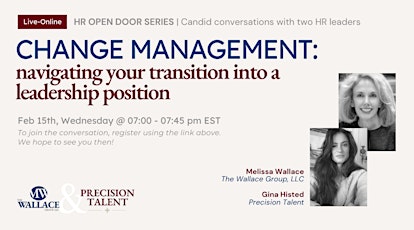 HR OPEN DOOR SERIES  | Change Management