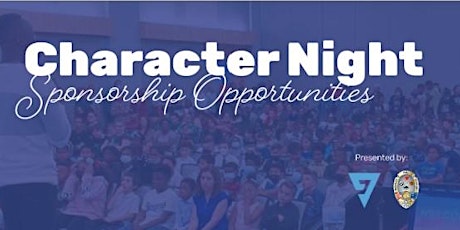 GYSA Character Night Sponsorship Opportunities