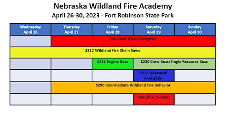 Nebraska Wildland Fire Academy 2023