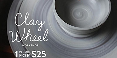 Immagine principale di NEW SUPER SALE Intro to Pottery wheel throwing in Ellicottville, NY 