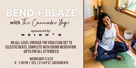 Bend + Blaze Yoga sponsored by Heights