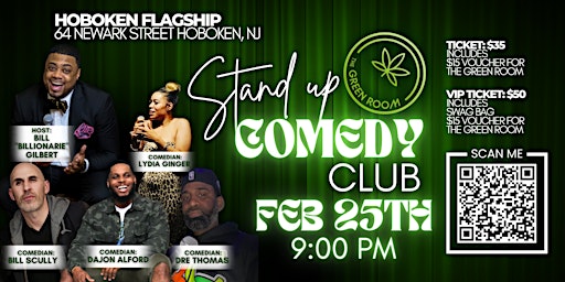 The Green Room presents "Stand up Comedy"