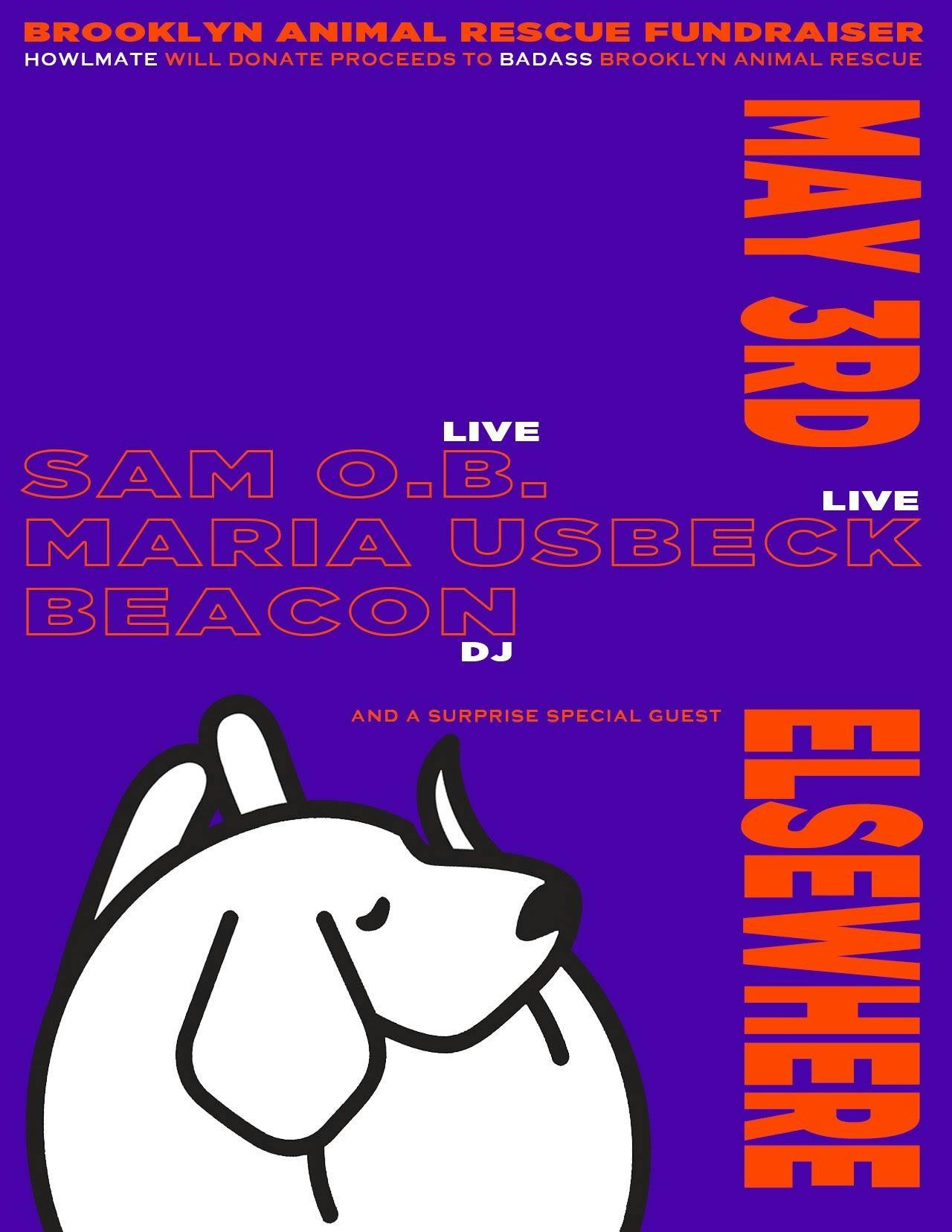 A Brooklyn Dog Rescue Fundraiser w/ Sam O.B.