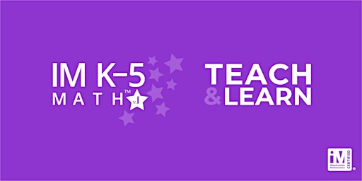 Imagem principal de IM K-5 Math:  Teach and Learn - Virtual