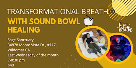 A Transformational Guided Breathing Group Session with Sound Bath