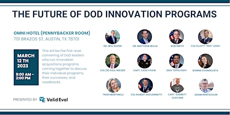 The Future of DoD Innovation Programs presented by Valid Eval