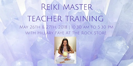 Reiki Master Teacher Training  primary image