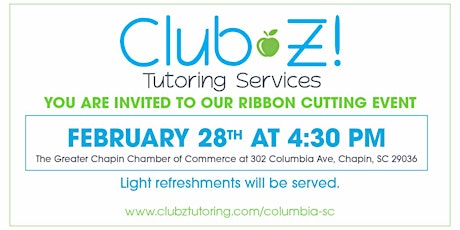 Club Z! Tutoring of Columbia Ribbon Cutting Ceremony!