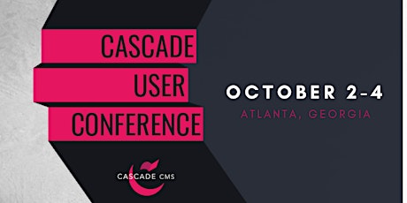 2018 Cascade User Conference primary image