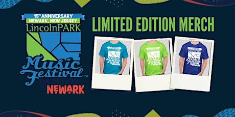 Commemorative 15th Anniversary Lincoln Park Music Festival T-Shirts