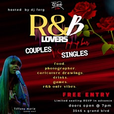 R&B Lovers: Pop-Up Bar Couples VS Singles - Open to all R&B Lovers