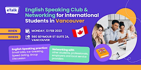 International Student’s club meetup in Vancouver