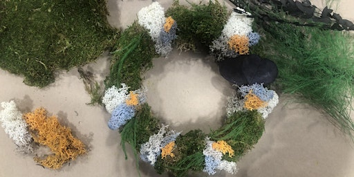Spring Moss Wreath Workshop with Kimiko