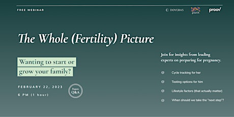 The Whole (Fertility) Picture