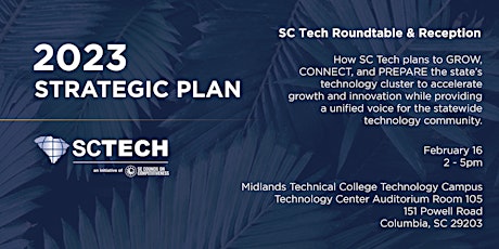 SC Tech Roundtable & Reception- Launching the 2023 Strategic Plan