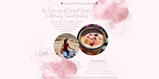 An Evening of Love with Sacred Cacao & Alchemy Sound Healing