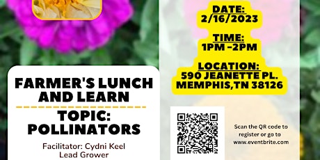 Farmer's Lunch and Learn: Pollinators