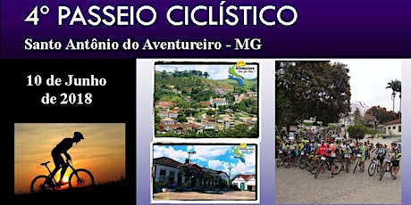 Imagem principal do evento 4° Passeio Ciclístico de Santo Antônio do Aventureiro