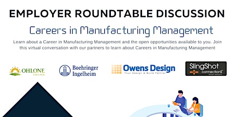 Employer Roundtable Discussion: Careers in Manufacturing Management